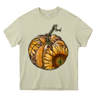 Mossy sunflower pumpkin Heavy Core Tee - RanaPortraitStore