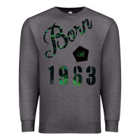 Charcoal Heather Born In 1963 Premium Sweatshirt - Bettercallsaul