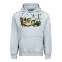 Heather Grey us army coffee cups Urban Hoodie - OliviaCreatesArt