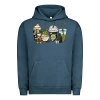Pigment Midnight Navy us army coffee cups Urban Hoodie - OliviaCreatesArt