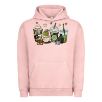 Pigment Salmon us army coffee cups Urban Hoodie - OliviaCreatesArt