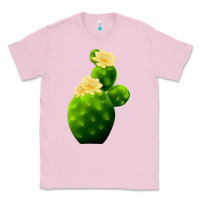 Bubblegum Pink texas cactus Classic Tee - LillyAllenDesigns