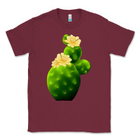 Burgundy texas cactus Classic Tee - LillyAllenDesigns