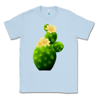 Dusty Blue texas cactus Classic Tee - LillyAllenDesigns