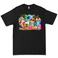 Black travel coffee cups Premium Tee - Zillion Design Studio