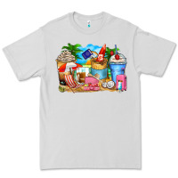 Dove Grey travel coffee cups Premium Tee - Zillion Design Studio