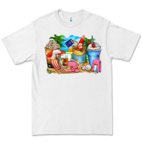 White travel coffee cups Premium Tee - Zillion Design Studio