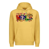 Antique Gold Hola Cinco De Mayo Premium Hoodie - NancyCooperArtShop