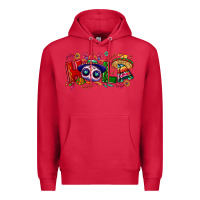 Cardinal Hola Cinco De Mayo Premium Hoodie - NancyCooperArtShop