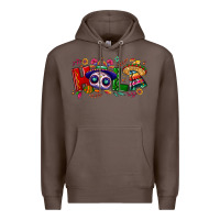 Coffee Hola Cinco De Mayo Premium Hoodie - NancyCooperArtShop