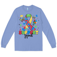 Colony Blue support squad autism Long Sleeve Tee - MaliasSmallBusiness