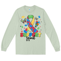 Matcha support squad autism Long Sleeve Tee - MaliasSmallBusiness