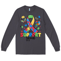 Smoke support squad autism Long Sleeve Tee - MaliasSmallBusiness
