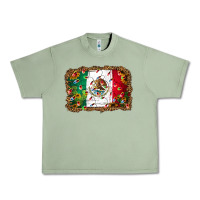 Oil Green Christmas lights Mexican flag Urban Heavy Tee - Jasminsmagicworld