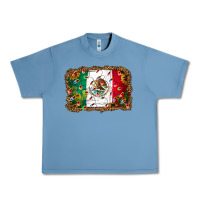 Pebble Blue Christmas lights Mexican flag Urban Heavy Tee - Jasminsmagicworld