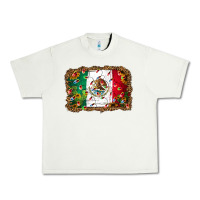 Pistachio Christmas lights Mexican flag Urban Heavy Tee - Jasminsmagicworld