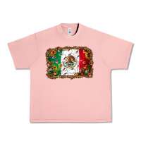 Salmon Christmas lights Mexican flag Urban Heavy Tee - Jasminsmagicworld