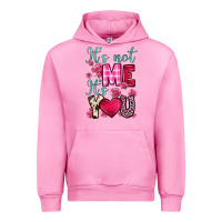 Fuchsia Pink it s not me it s you Urban Hoodie - OliviaCreatesArt