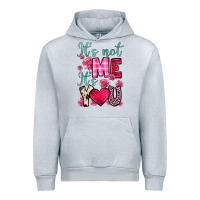 Heather Grey it s not me it s you Urban Hoodie - OliviaCreatesArt