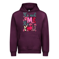 Mauve Wine it s not me it s you Urban Hoodie - OliviaCreatesArt