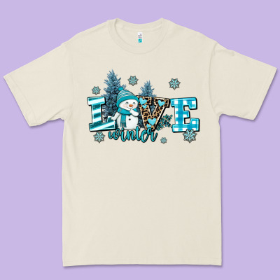 Love Winter Premium Tee Designed By Adodesignshop
