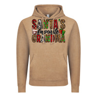 Vintage Coffee santa's favorite grandma Vintage Hoodie - Jasminsmagicworld