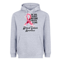 Heather Grey in this family fights alone breast cancer awareness Heavyweight Hoodie - Bettercallsaul