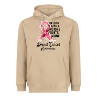 Mushroom in this family fights alone breast cancer awareness Heavyweight Hoodie - Bettercallsaul