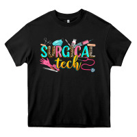 Black surgical tech Heavy Core Tee - Zillion Design Studio