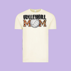 Volleyball Mom Vintage Tee Designed By Adodesignshop