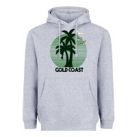 Heather Grey Gold Coast Heavyweight Hoodie - Bettercallsaul