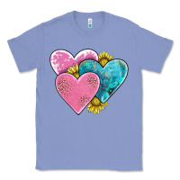 Colony Blue hearts Classic Tee - AdoDesignShop