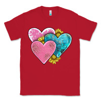 Red hearts Classic Tee - AdoDesignShop