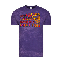 Cloud Purple feed me churros and tell me i am pretty Vintage Tee - AdoDesignShop