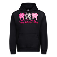 Black happy valentines day dentist Urban Hoodie - OliviaCreatesArt