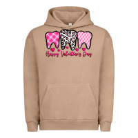 Pigment Burro happy valentines day dentist Urban Hoodie - OliviaCreatesArt