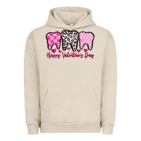 Pigment French Oak happy valentines day dentist Urban Hoodie - OliviaCreatesArt