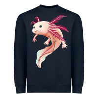 Navy axolotl Heavyweight Sweatshirt - Jasminsmagicworld