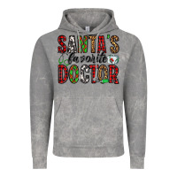 Cloud Rock santa's favorite doctor Vintage Hoodie - Jasminsmagicworld