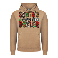 Santa's Favorite Doctor Vintage Hoodie | Teevron
