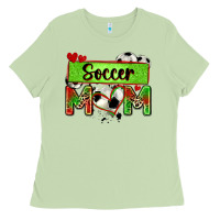 Matcha soccer mom with leopard Ladies Tee - Zillion Design Studio