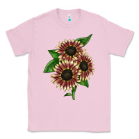 Bubblegum Pink strawberry blonde sunflower Classic Tee - LillyAllenDesigns