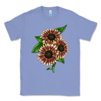Colony Blue strawberry blonde sunflower Classic Tee - LillyAllenDesigns