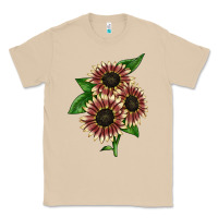 Mushroom strawberry blonde sunflower Classic Tee - LillyAllenDesigns