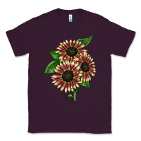 Plum strawberry blonde sunflower Classic Tee - LillyAllenDesigns