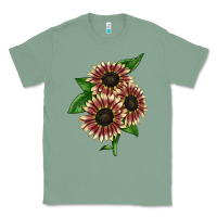 Sage strawberry blonde sunflower Classic Tee - LillyAllenDesigns