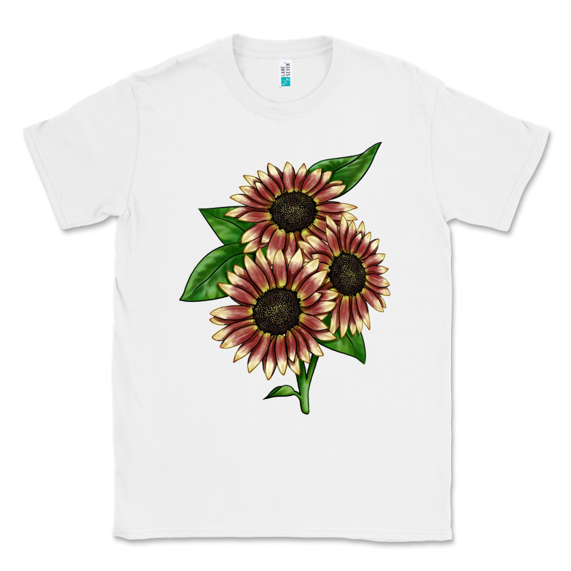 Strawberry Blonde Sunflower Classic Tee by LillyAllenDesigns | Teevron