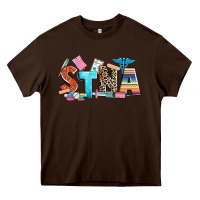 Chocolate Brown stna Heavy Core Tee - Zillion Design Studio