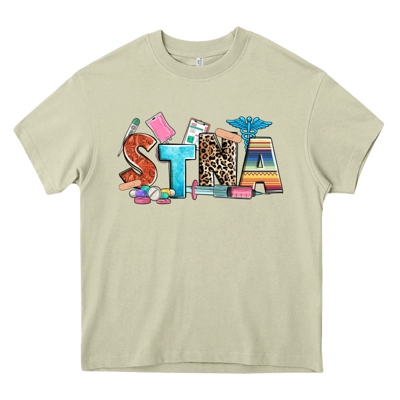 Stna Heavy Core Tee by Zillion Design Studio | Teevron