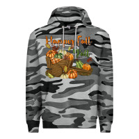 Slate Camo Happy Fall Y'all Premium Hoodie - texasbilliewilder